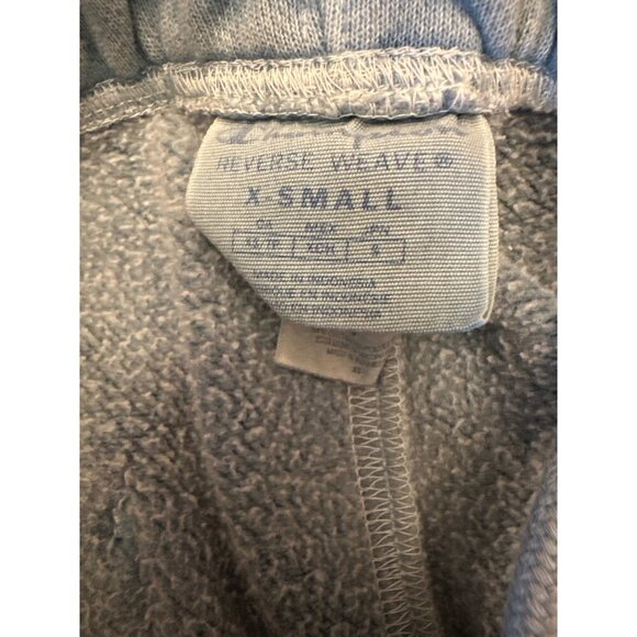 Champion Womens Small Reverse Weave Heavy Jogger Sweatpants Light Blue Cotton - Picture 3 of 6